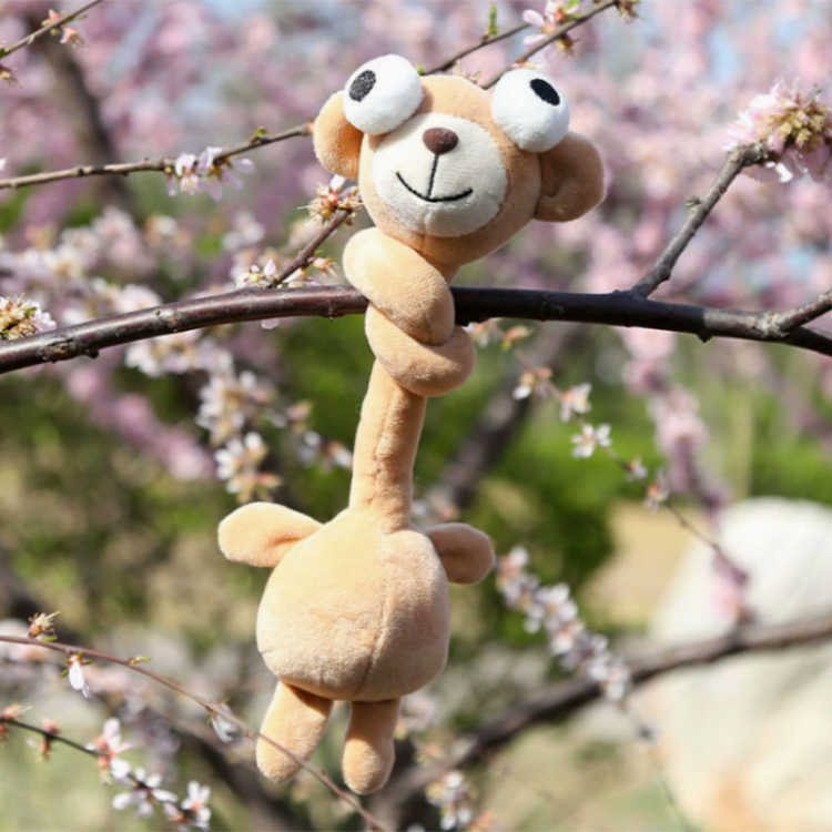 Colorfast Long-Necked Plush Toy